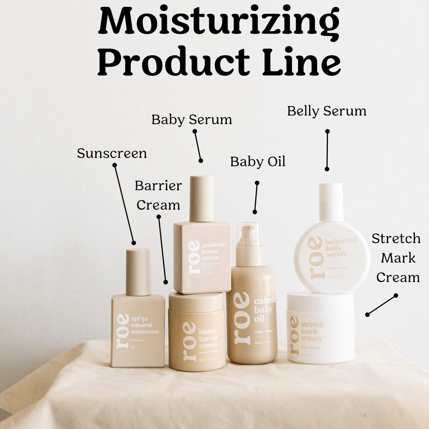 Roe Wellness- Baby Serum Skincare Probiotic Protection | Hydrating, Soothing, Clean Ingredients & Safe For All Skin Babies, Infa