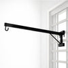 Beetot Baby Window Cradle Hanger Metal Rod | Weight Support Up To 20Kg | Black (Traditional, 80Cm)