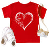 Toddler Valentine'S Day Shirts Boys Girls Cute Love Heart Graphic T-Shirt Casual Short Sleeve Tee Tops