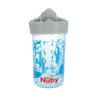 Nuby No Spill 3D Character Sippy Cup With Soft Touch Flo Silicone Top, 12 Ounce, Shark