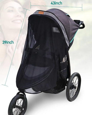 Stroller Sun Shade - Universal Stroller Sun Shade For Travel Strollers, Jogging Strollers; Baby And Toddler Travel Essential; Sa