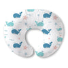 Plushii Nursing Pillow For Breastfeeding, Breathable Breast Feeding Pillow And Positioner With Removable Cover For More Support,