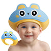 Lonlown Shower Cap Shield For Kids Baby Shower Cap For 1-10 Years Kids Bath Visor For Toddler Hair Washing Shield Cute Rabbit Sh