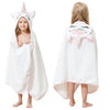 Style Quarters Kids Hooded Bath Towel, Large Kids Bath Towels, Unicorn Kids Beach Towels, 100% Cotton Terry Toddler Hooded Bath