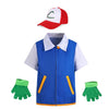 Layshowcos Halloween Costume Hoodie Cosplay Jacket Shirt Gloves Hat Sets For Trainer, 140