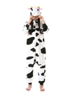 Atoz Onesie For Kids, Animal Pajamas Halloween Cosplay Costume For Girls Boys, Cow 8-9Y