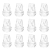 12PCS Duckbill Valve Compatible with eufy S1 Pro/S1/E10, NCVI/Lansinoh Discreet Duo/Zooawa/Nuliie S32 Breast Pump Replacement Pa