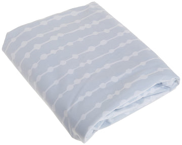 4moms Breeze Playard Sheets, Machine Washable, Soft, Plush, Waterproof Fabric, Grey Beads