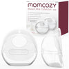 Momcozy Breast Milk Collector, Milk Collectors For Breastfeeding, Reusable Breast Milk Shells, Silicone Catcher With More Fit &