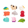 Battat - Assorted Bath Toys - 9Pcs Animal Squirters - Water Squirt Toys - Bath & Pool - 10 Months + - Bath Buddies (9Pcs)