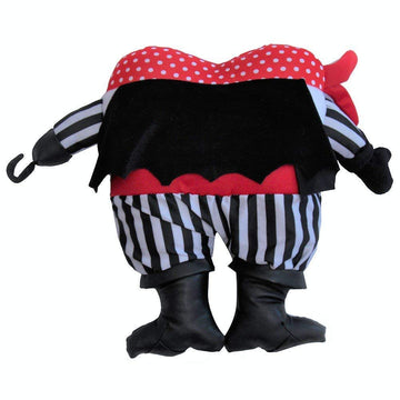 Snuggle Stuffs Plush Pirate Booty Tooth Fairy Pillow With Pocket, 11'