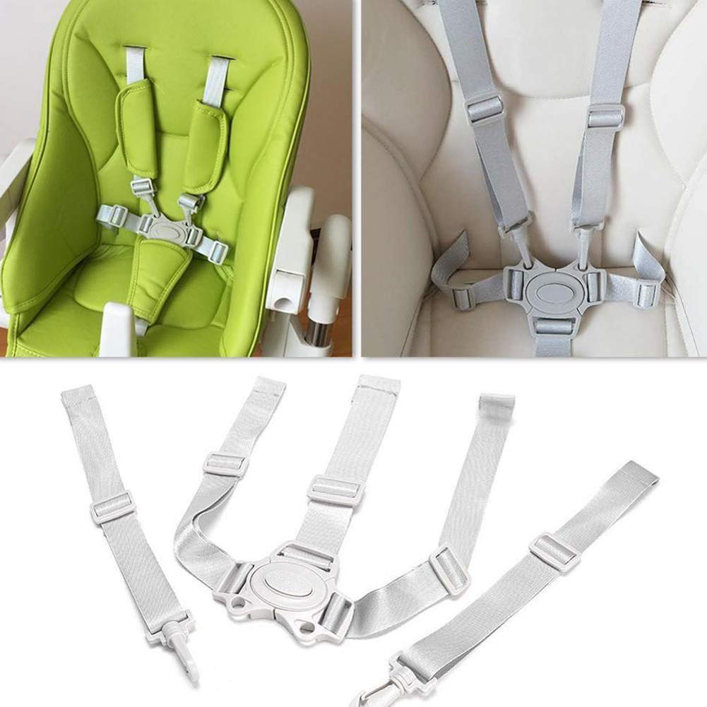 High Chair Strap Replacement, Baby Trend Five Point High Chair Harness Adjustable Highchair Strap High Chair Accessories
