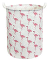 Clocor Large Pink Flamingo Laundry Hamper, Baby Girl Laundry Basket,Kids Toy Storage Bins,Nursery Decor,Bedroom,Bathroom,Gift Ba