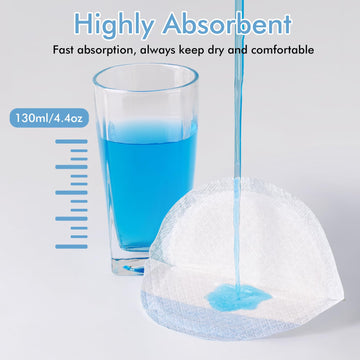 Ncvi Nursing Pads Disposable Ultra-Thin, Super Absorbent Breast Pads For Leaking Milk, Soft And Stay Dry Breastfeeding Pads Port