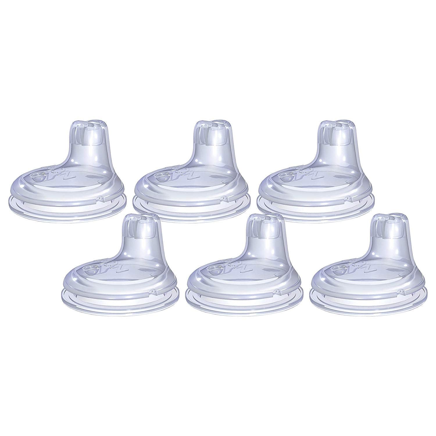 Nuby Sippy Gripper Cup Replacement Spouts (6 Count)