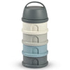 Beaba Stacked Formula Container - Airtight Multifunctional Storage Container For Storing Milk Powder And Baby Food, 4 Interchang