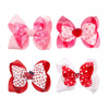 Valentine'S Hair Hoop Headband Bow Baby Girls Hair Clips Pin Bow Accessories Jhv13 (Hair Clips-A)