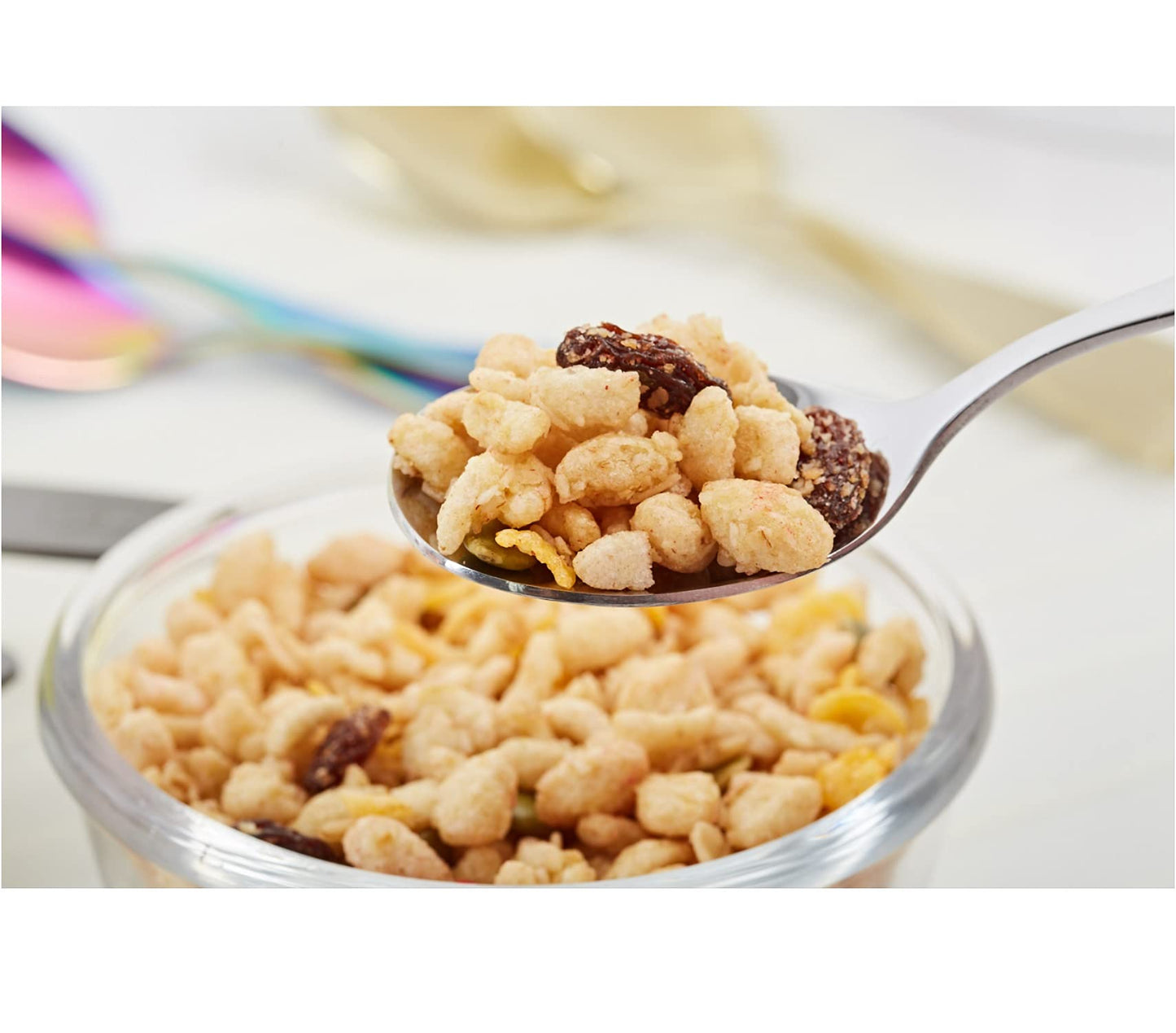 Annova Kids Silverware 6 Pieces Set Children'S Flatware - Stainless Steel Cutlery - 3 X Safe Forks, 3 X Dinner Spoons - Safe Tod