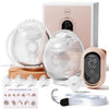 Ncvi Ultra-Lightweight Wearable Breastfeeding Pump Hands-Free&Portable, Hospital-Grade Double Electric Breast Pump Come With Lea