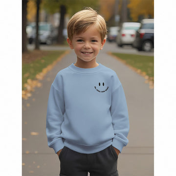 Ritatte Toddler Boy Valentine'S Day Sweatshirt Mr. Steal Your Heart Shirt Kids Valentines Crewneck Long Sleeve Pullover Tops(Blu