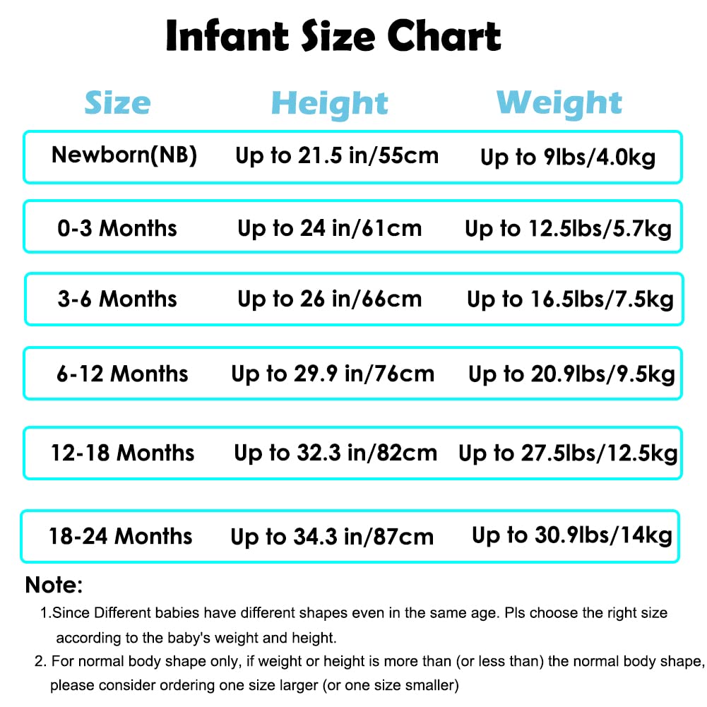 Aablexema Baby Footed Pajamas With Mitten Cuffs - Unisex Newborn Double Ways Zipper Cotton Footie Pjs Infant Solid Color Sleep