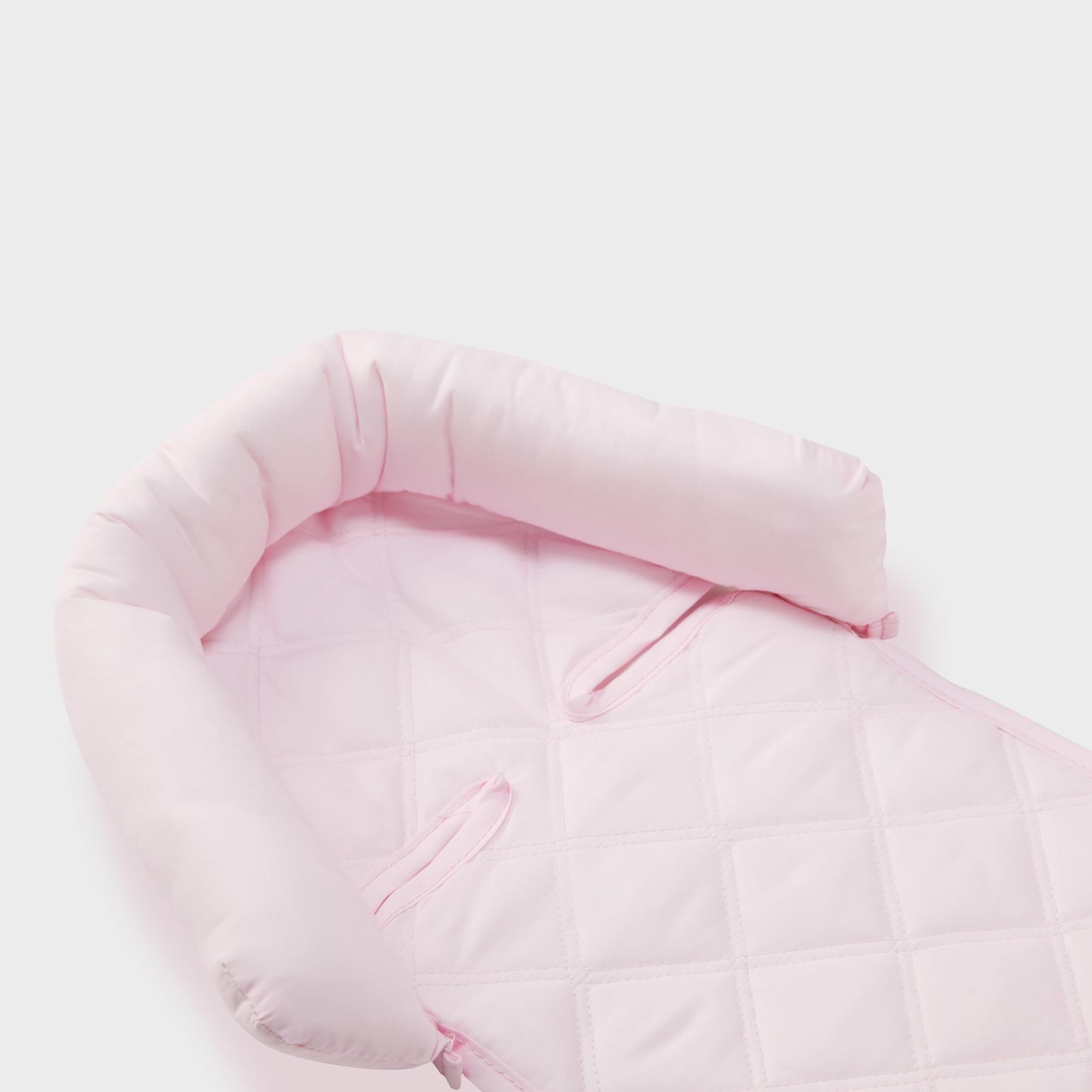 Travel Bug Baby & Toddler 2-In-1 Head Support Duo Head Support For Car Seats, Strollers & Bouncers - Pink