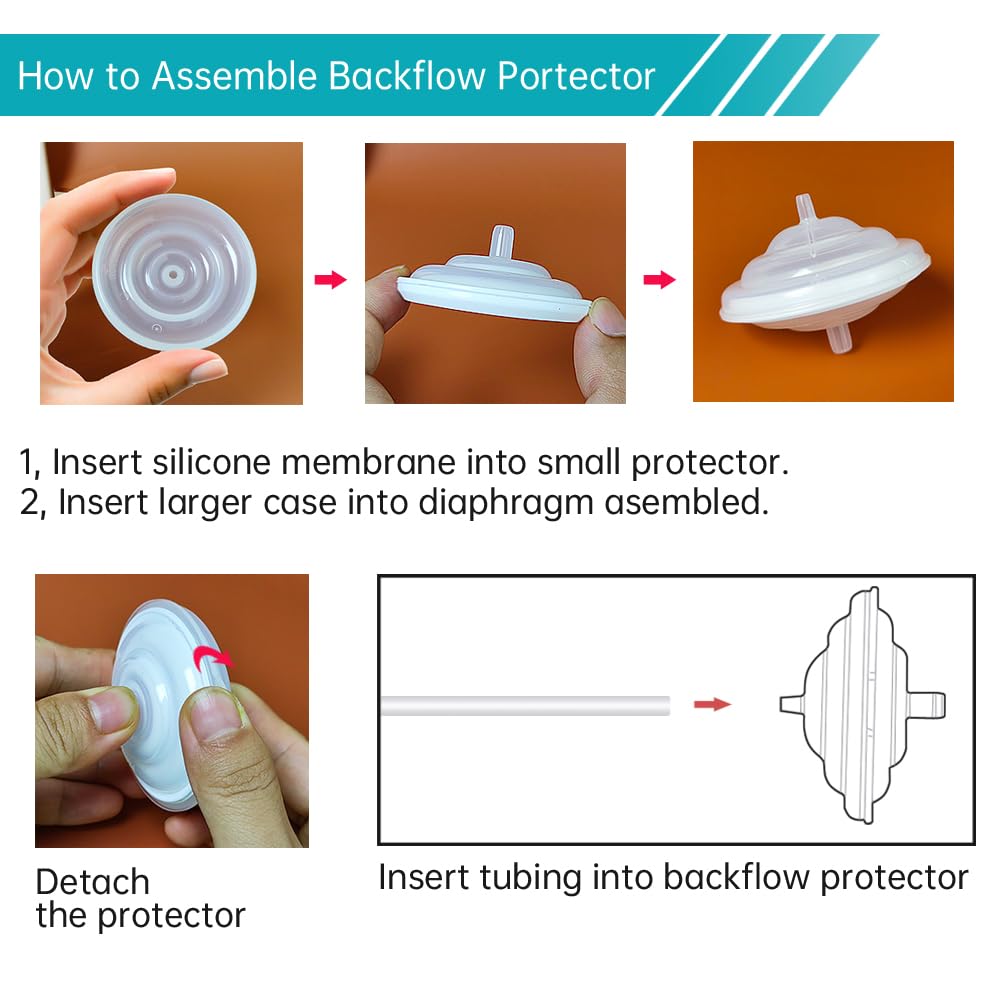 Pumpmom-Us Replacement Silicone Membrane For Spectra S2 S1 And 9 Plus Breast Pump Backflow Protector And Maymom Backflow Protect