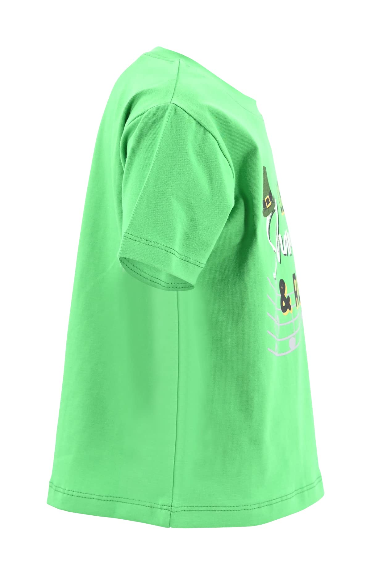 Unique Baby Boys Shamrock And Roll St Patricks Day T-Shirt (4Y, Green)