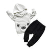 Toddler Infant Baby Boy Clothes Little Bear Long Sleeve Hoodie Tops Sweatsuit Pants Outfit Set (4-5T)