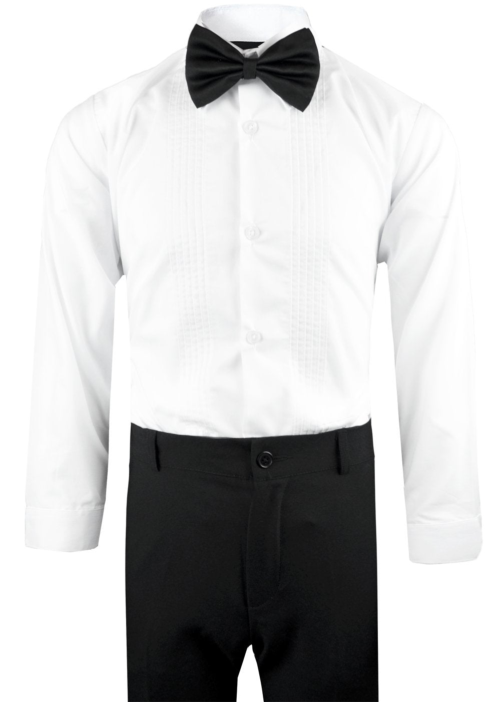 Boys Infant And Toddlers Black Tuxedo Size 6