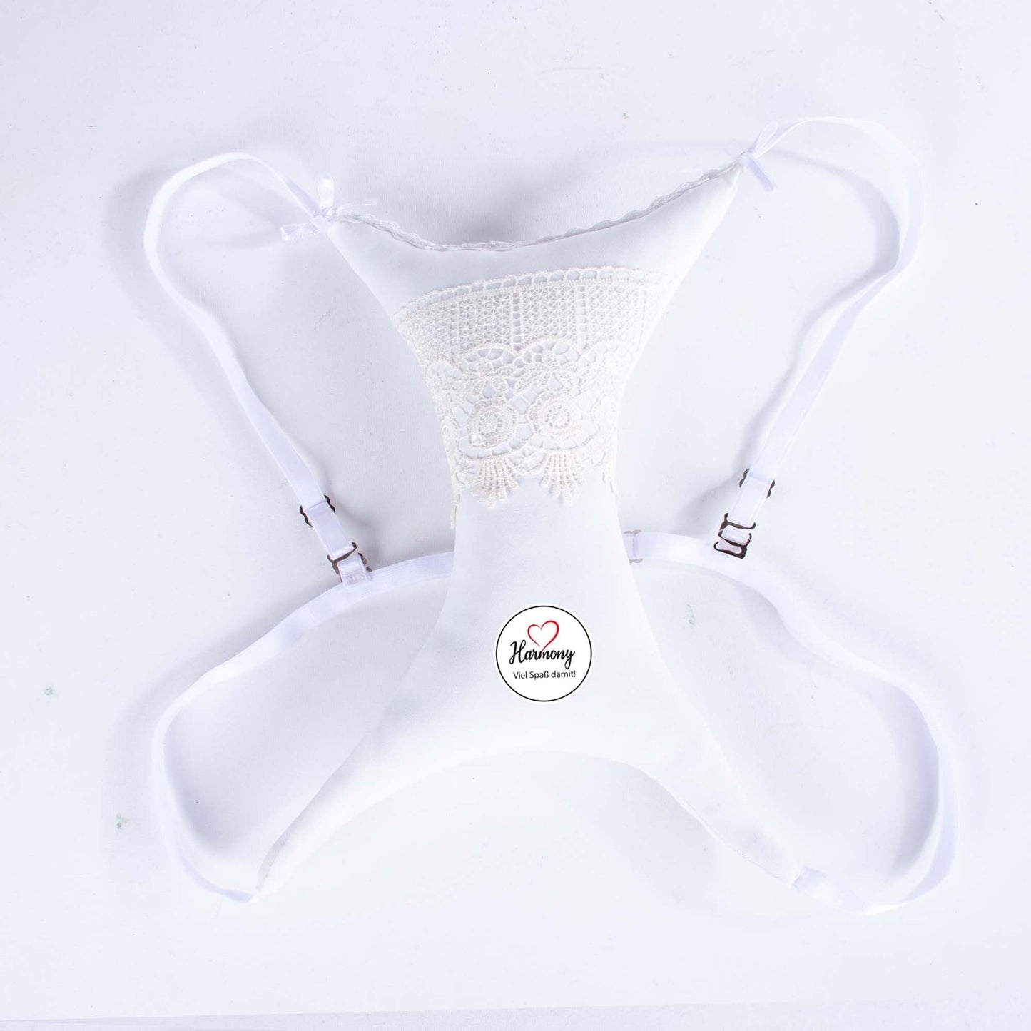 Xoria Breast Pillow - Soft 100% Cotton, Breast Pillow For Side Sleepers, Anti-Wrinkle Chest Support, Adjustable Strap, Breathabl