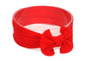 Koolgil Baby Girl'S Toddler Bow Knot Headbands Soft Nylon Headband For Daily Life Birthday Party Photography (Red)