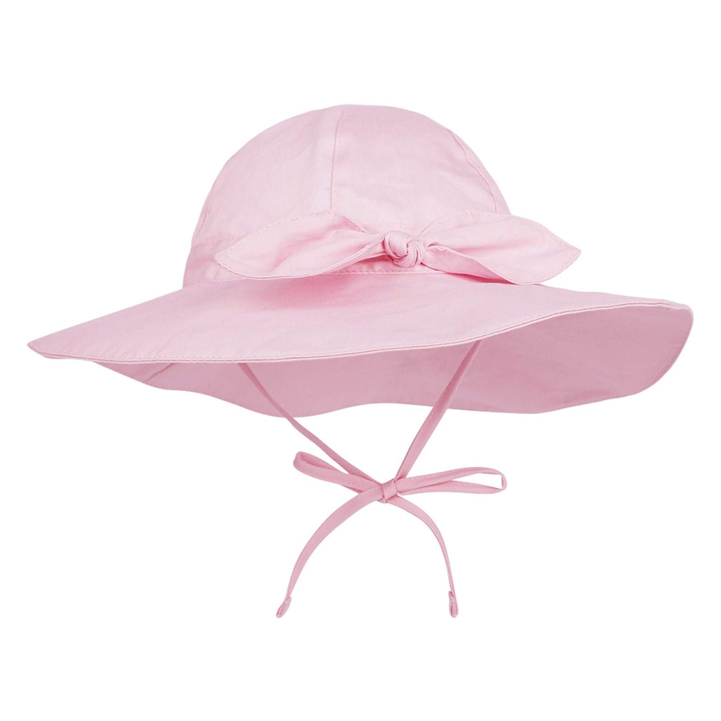 Urban Virgin Baby Girl Sun Hats Summer Baby Hats Upf 50+Toddler Sun Hat Infant With Wide Brim Bucket Hat Light Pink 6-12 Months