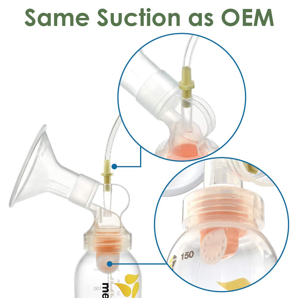 Maymom Connector Compatible With Medela Flanges. Not Original Medela Personalfit Connector. Compatible With Pump In Style Sympho