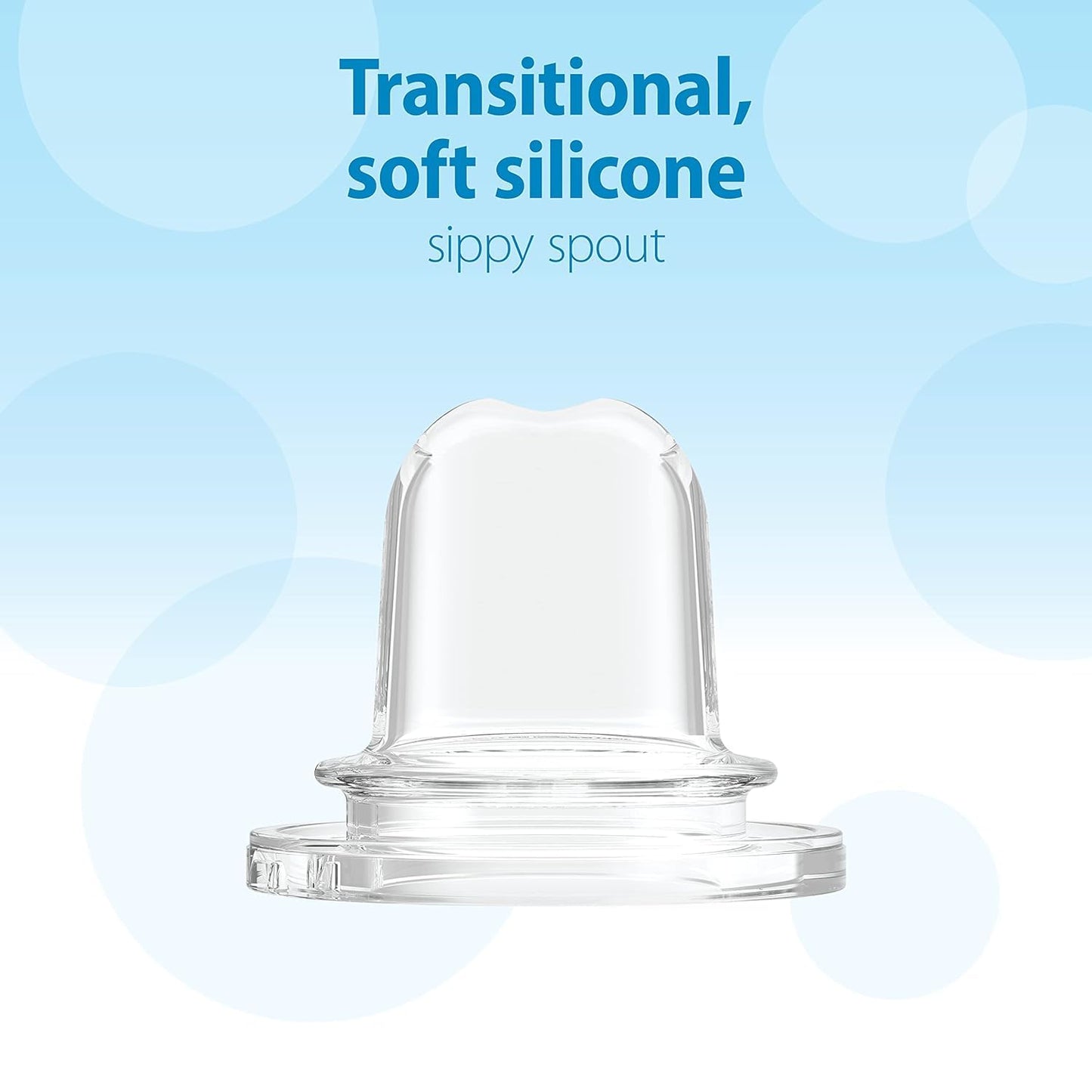 Dr. Brown'S Milestones Narrow Sippy Bottle, 100% Silicone Soft Sippy Spout, 8Oz/250Ml, Flamingo, 6M+