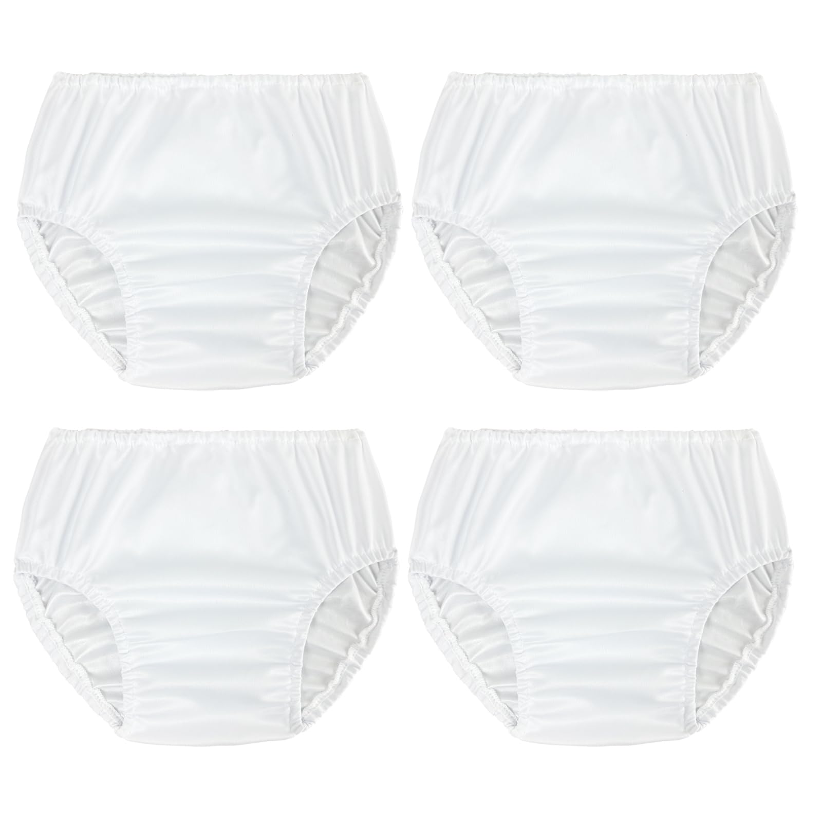 Smulpooti Reusable Plastic Diaper Covers Toddler Plastic Underwear Covers For Potty Training Rubber Pants For Toddlers Premium P