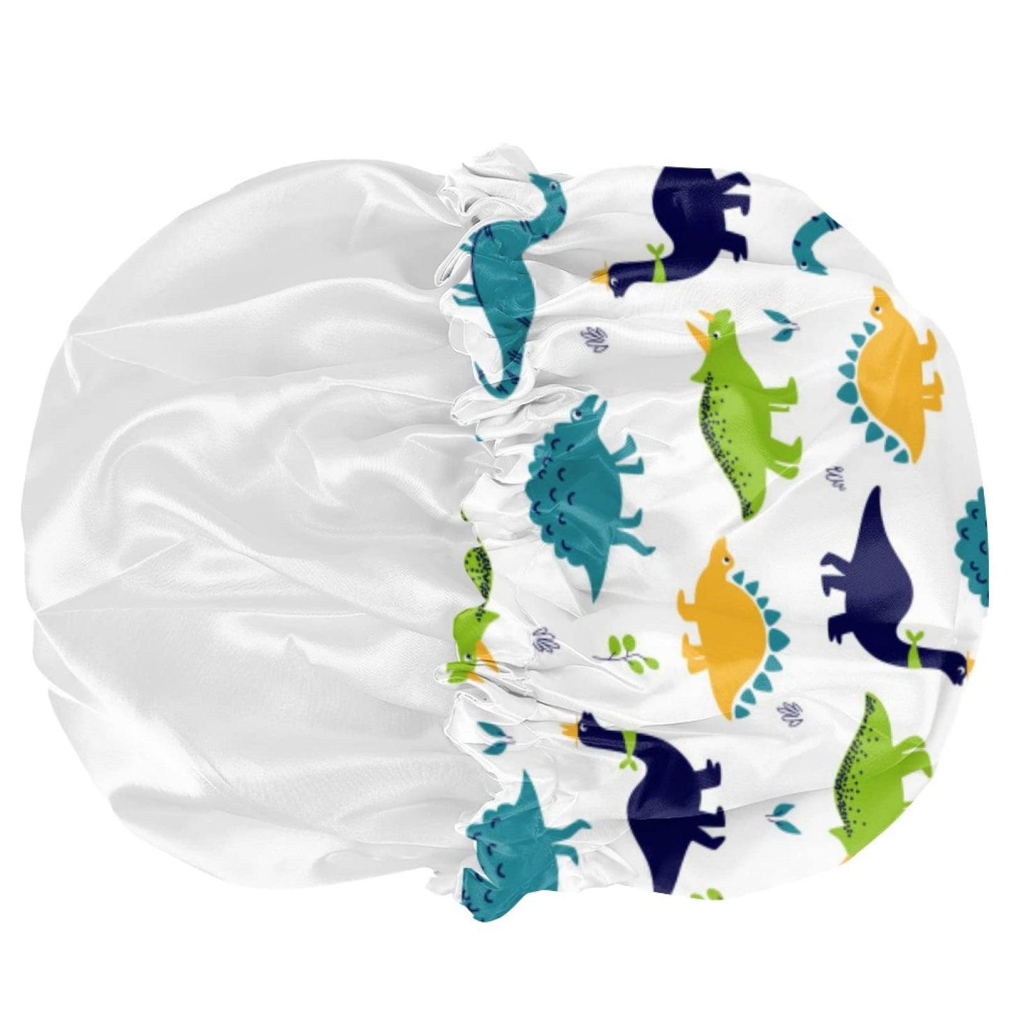 Babrukda Kids Hair Cover, Children Satin Bonnet, Boys Girls Satin Sleep Cap, Adjustable Elastic Band Beanie Hat For Night Sleepi