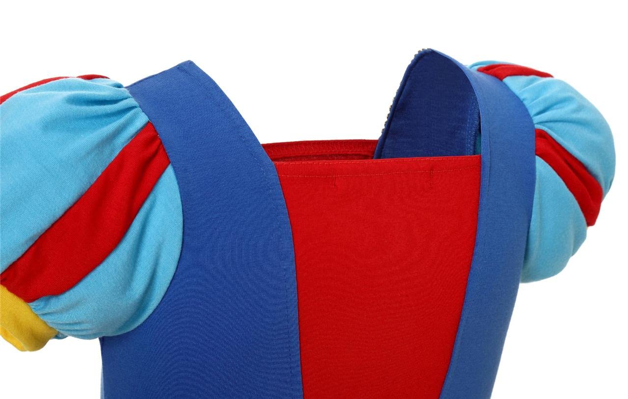 Dressy Daisy Little Girls Cotton Princess Dress Up Clothes For Halloween Birthday Party Everyday Outfit Play Wear Size 8, Yellow