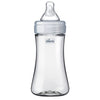 Chicco Duo 9Oz. Hybrid Baby Bottle With Invinci-Glass Inside And Plastic Outside | Dishwasher, Bottle Warmer, And Electric Steri