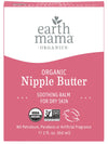 Earth Mama Organic Nipple Butter Breastfeeding Cream, Lanolin-Free, Safe For Nursing & Dry Skin, Non-Gmo Project Verified, 2 Fl