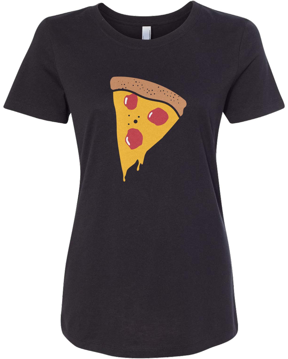 Missing Slice | Mom Mother Women'S Fitted T-Shirt | X-Large, Black