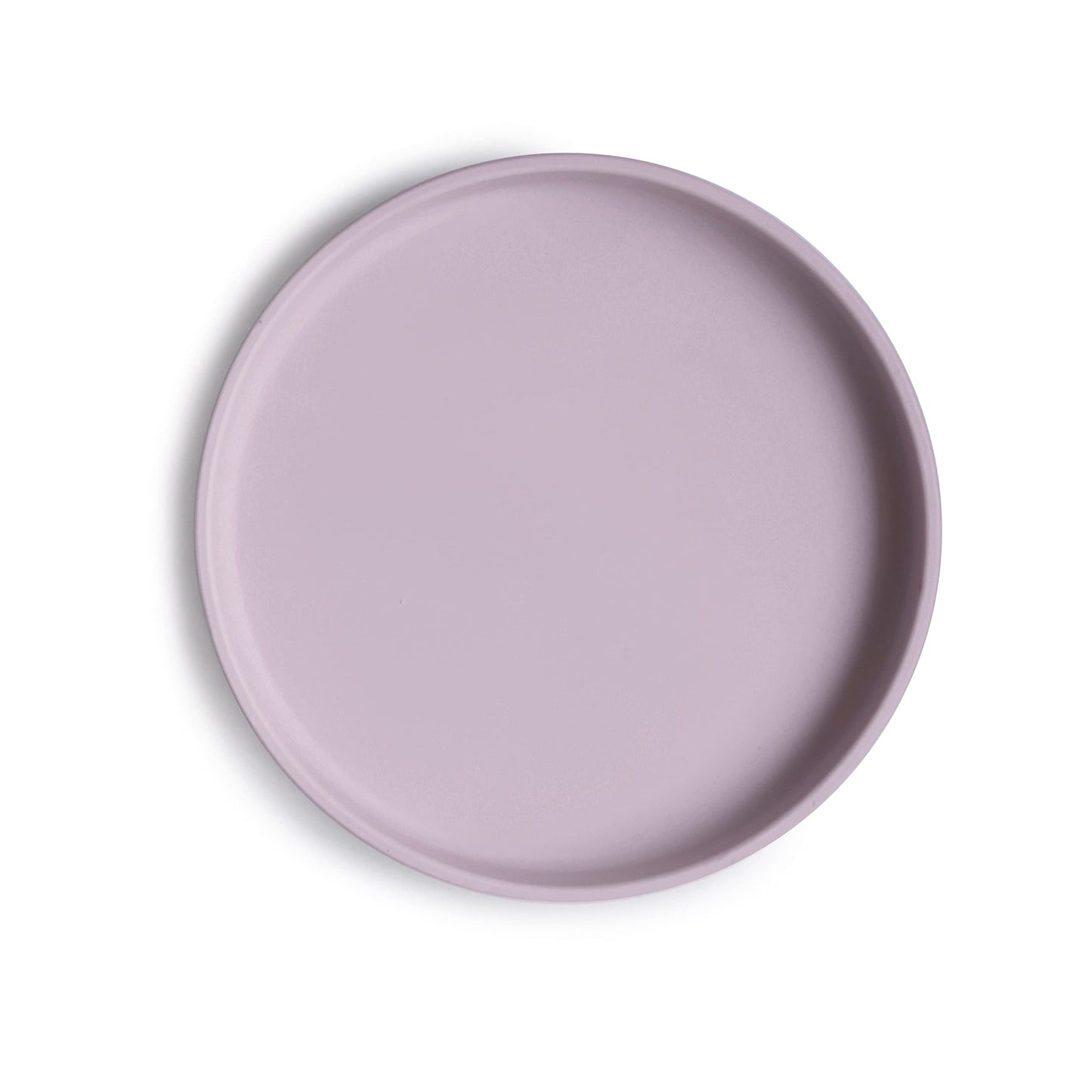 Mushie Classic Silicone Suction Plate | Bpa-Free Non-Slip Design (Soft Lilac)