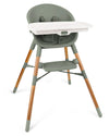 Skip Hop Baby High Chair 4-in-1 Convertible High Chair, EON, Thyme