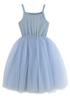 Btgixsf Baby Girls Tutu Dress Toddler Sleeveless Dresses Infant Tulle Sundress 580 Blue 5T