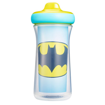 Batman Insulated Hard Spout Sippy Cups 9 Oz - 2 Pack