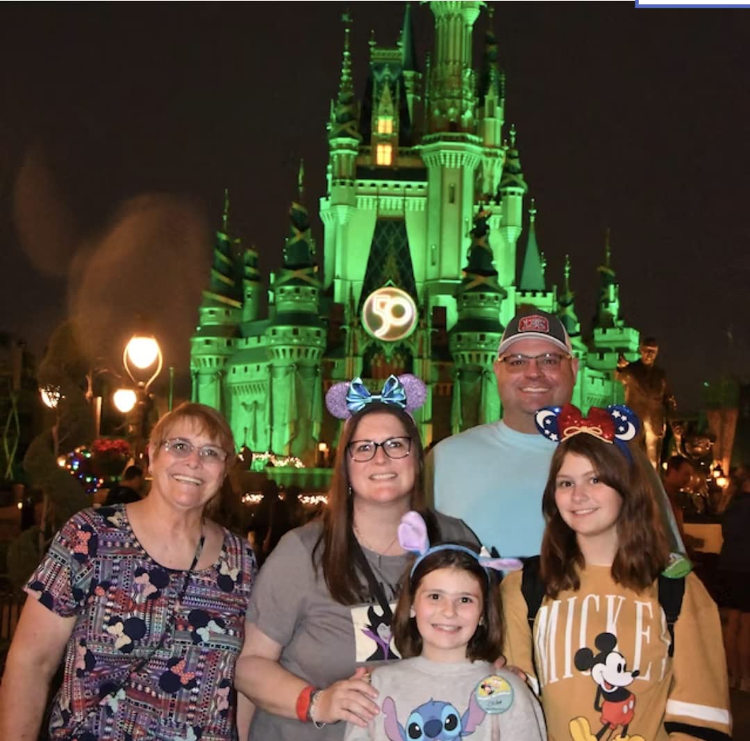 Clgift Purple Minnie Ears - Handmade Flexible Headband, Bow Size - 5 Inches, Sequin On Both Sides, Perfect For Your Trip To The