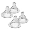 Mam Bottle Nipples Mixed Flow Pack - Extra Slow Flow Nipple Level 0 And Slow Flow Nipple Level 1, For Newborns And Older, Skinso