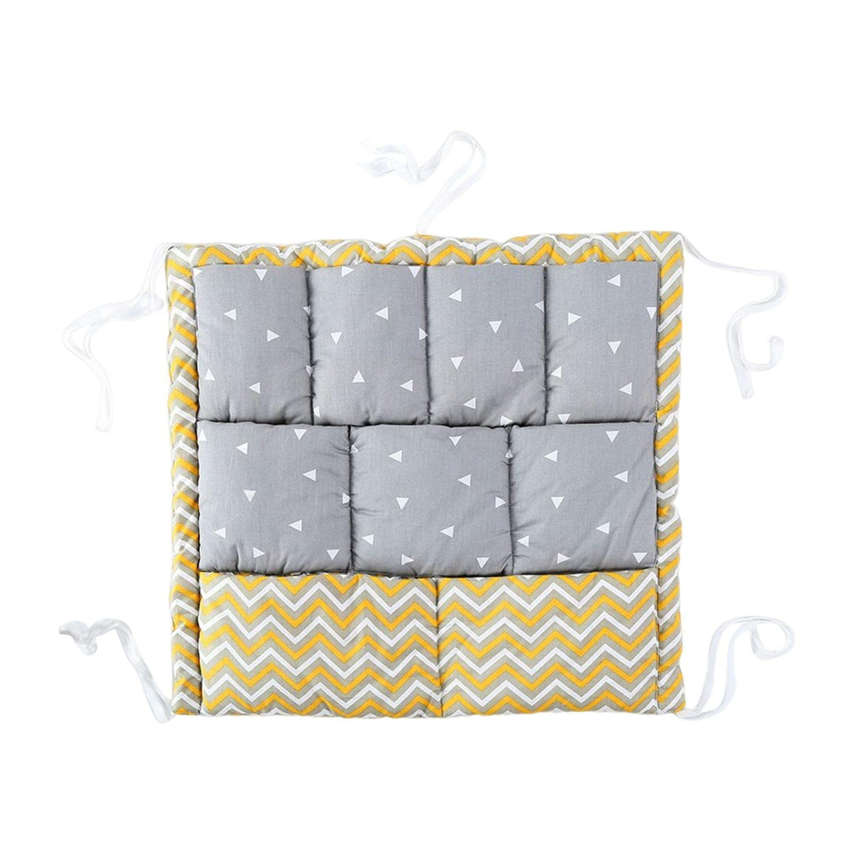 Club BollywoodBaby Crib Hanging Storage Bag Toys Clothing Organization for Wall Yellow|Baby|Diapering|Diaper Bags