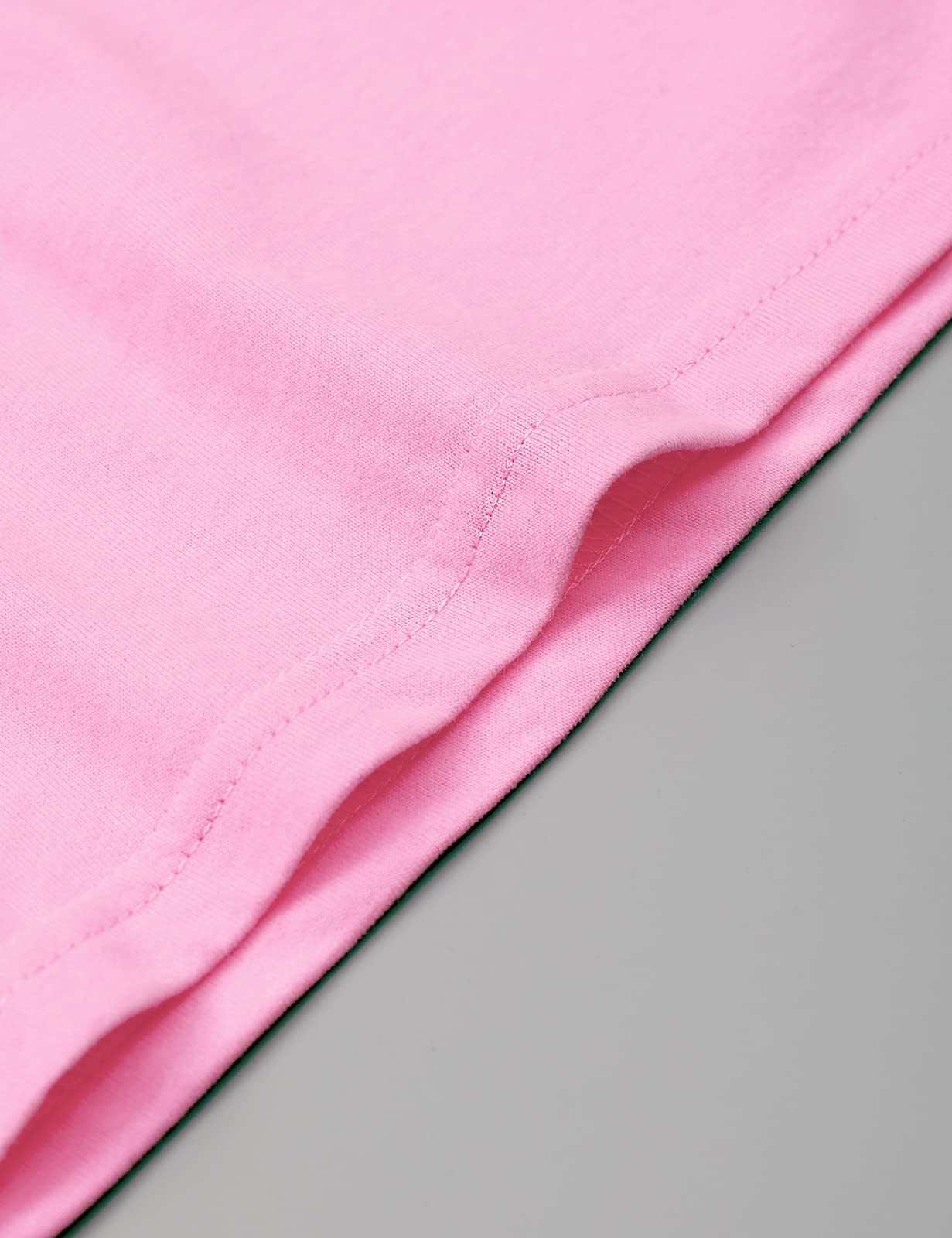 Cosland Toddler Plain Tshirts Baby Boy Shirt, Pink, 3T