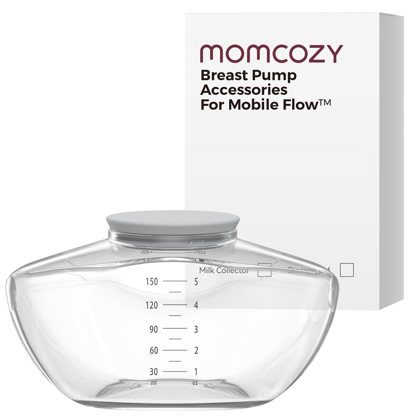 Momcozy Original Replacement Accessories for Upgraded Mobile Flow | Upgraded M9,Original Upgraded M9 Breastfeeding Parts,Contain
